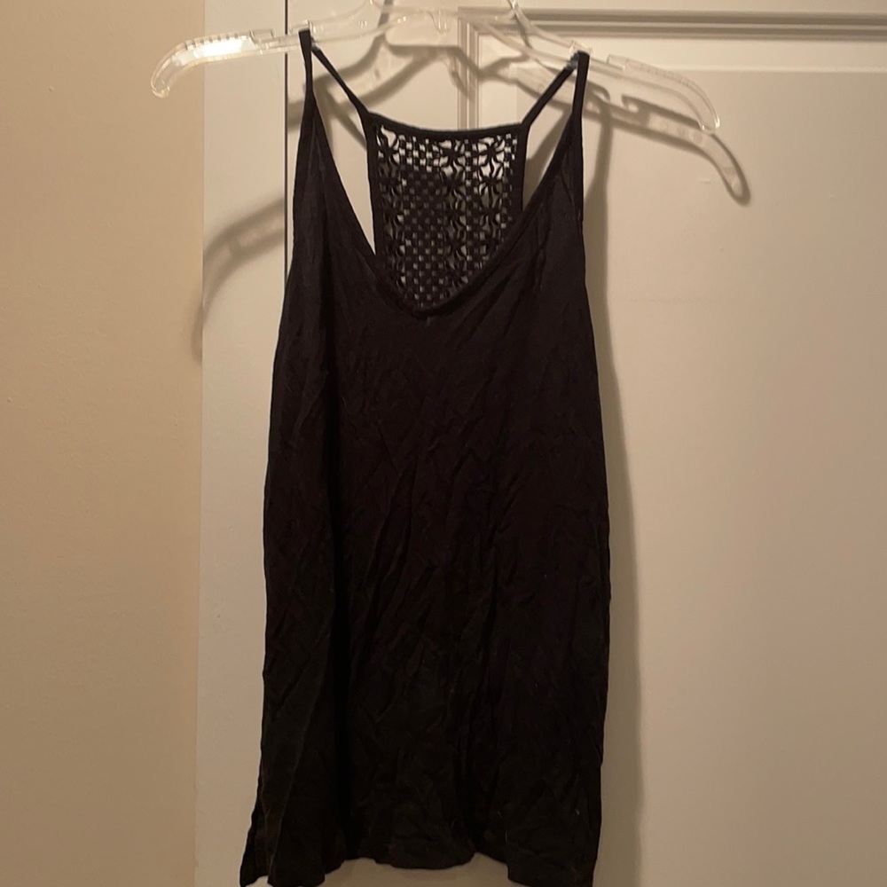 Crochet back tank